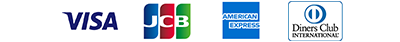 VISA, JCB, Mastercard, AMERICAN EXPRESS
