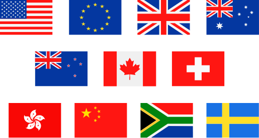 対象となる外貨は、USドル、ユーロ、英ポンド、豪ドル、NZドル、カナダドル、スイスフラン、香港ドル、南アランド、スウェーデンクローナの10通貨です。