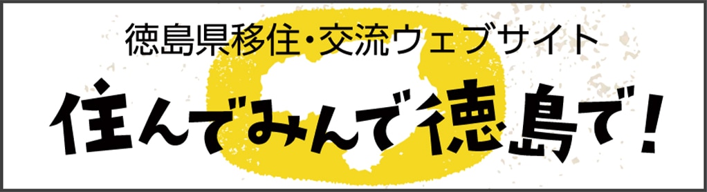 徳島県移住・交流ウェブサイト 住んでみんで徳島で！（別タブで開きます）