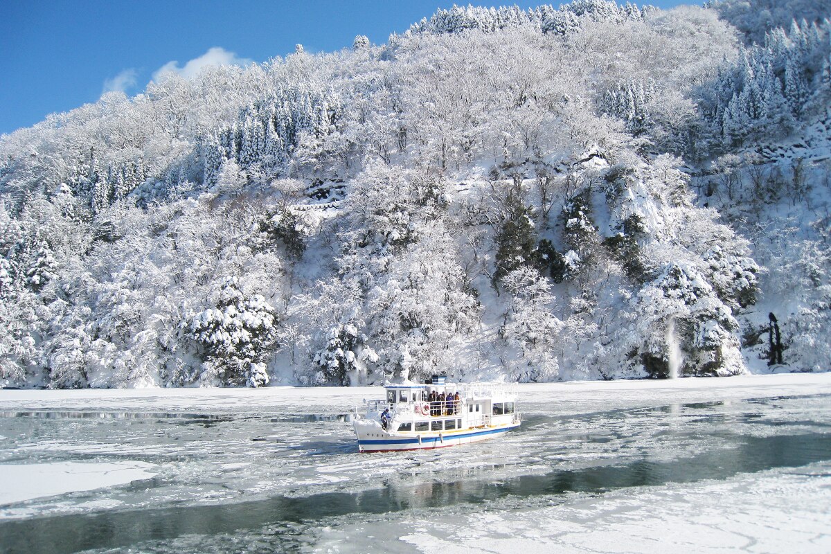 (写真) 庄川峡遊覧船 6