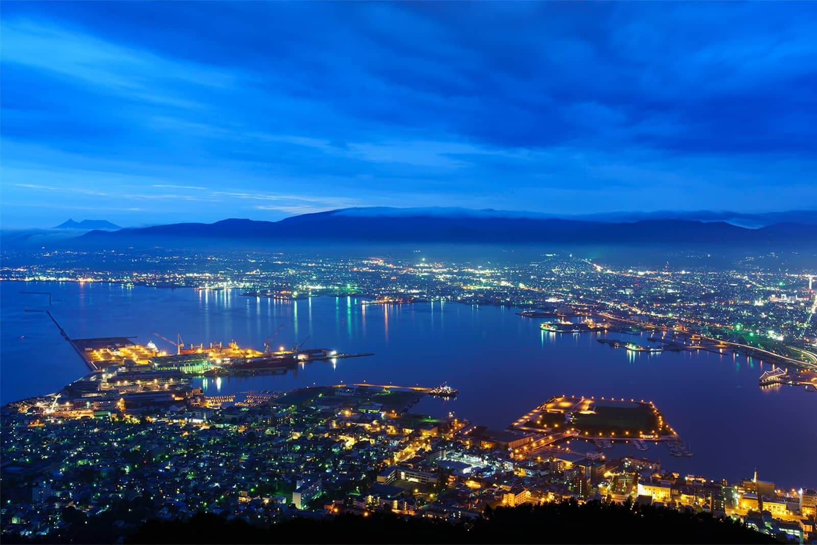(写真) 函館山の夜景 2