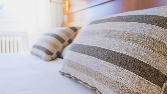 hotel bed