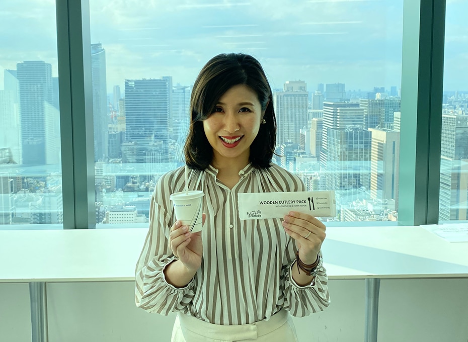 ANA CX推進室 商品企画部の佐藤さんの写真