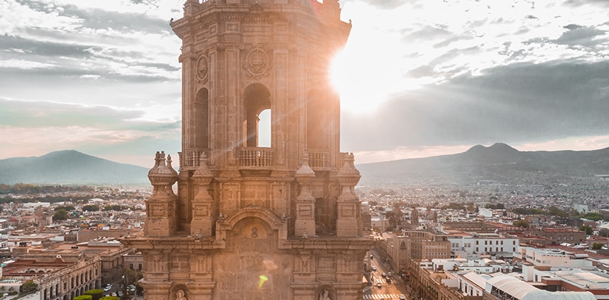 メキシコシティの風景