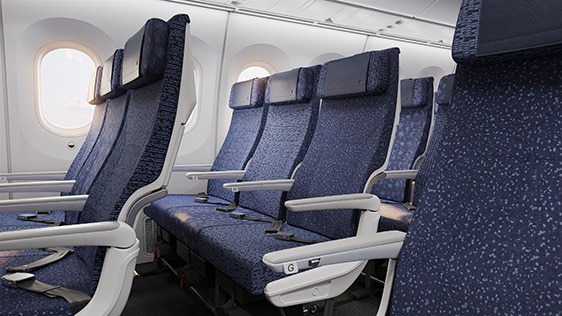 Economy Class seats