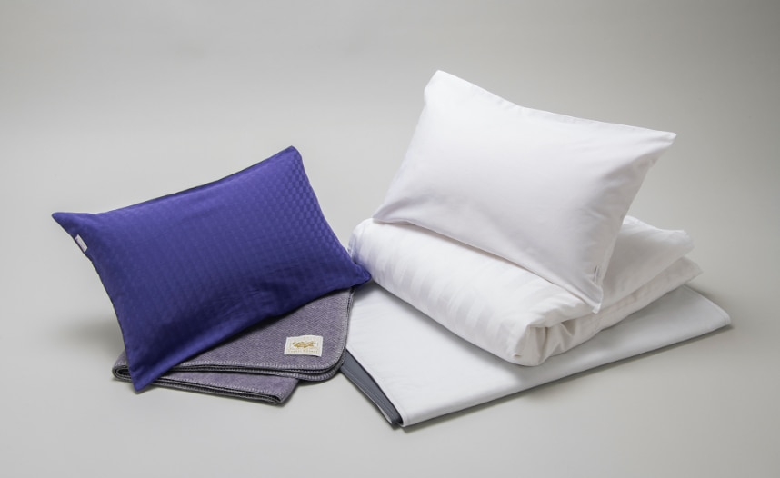 Bed Pad, Comforter, Pillow and Blanket