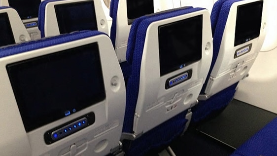 ANA Economy Class seats
