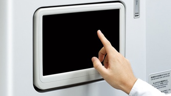 Photo of Personal Monitor of B787-8 (240-seat) Business Class seats