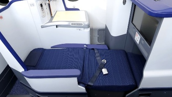 Photo of Reclining Seat of B787-9 (246/215-seat) Business Class seats